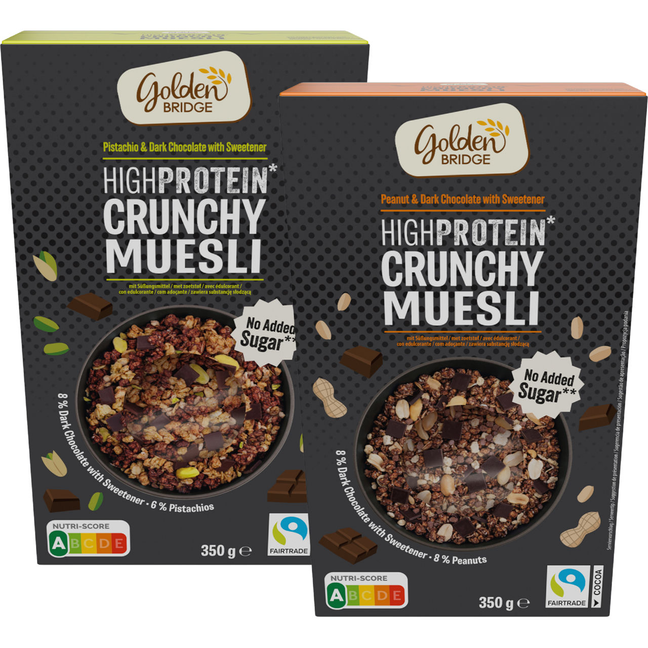 High protein crunchy muesli
