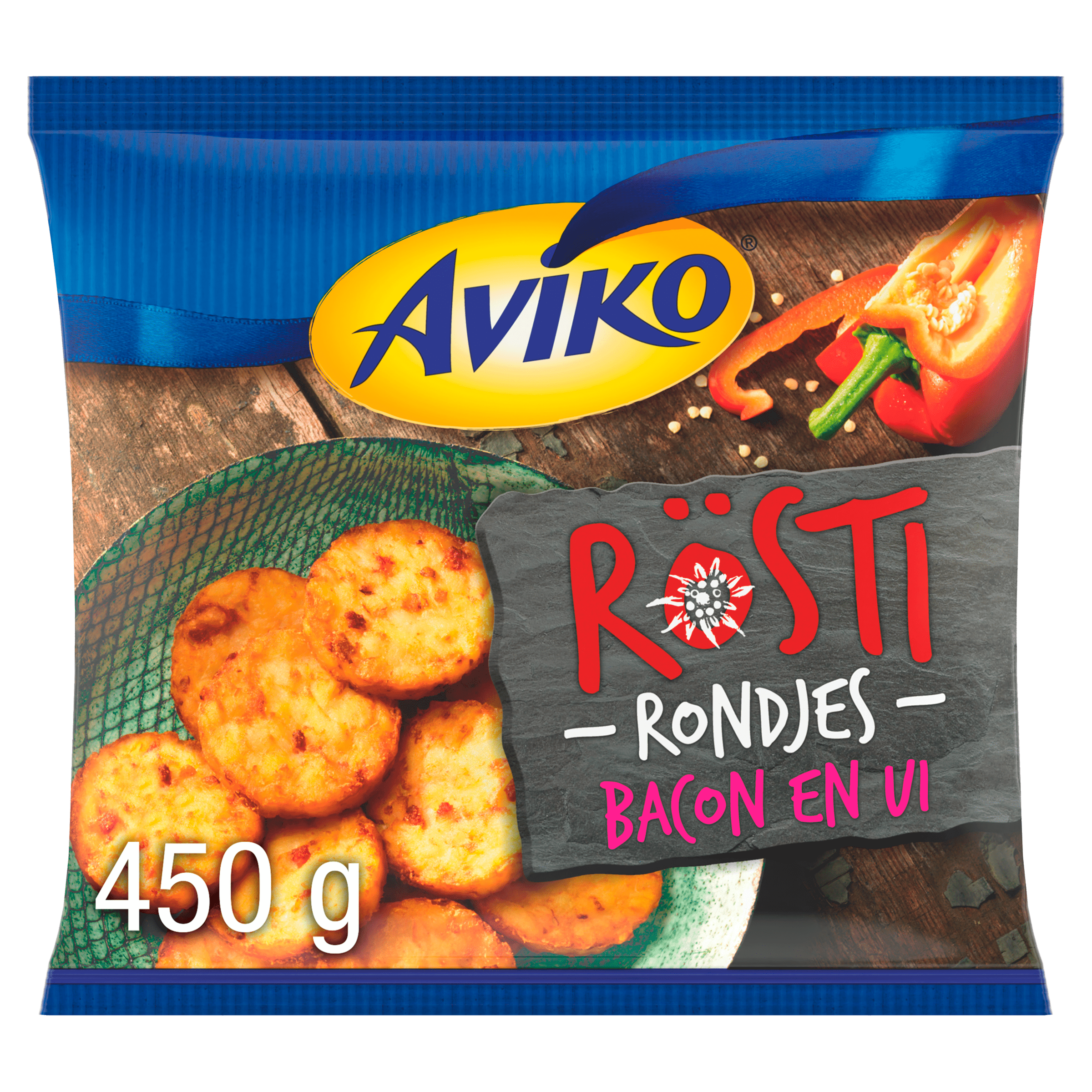 Aviko Rosti rondjes bacon & ui