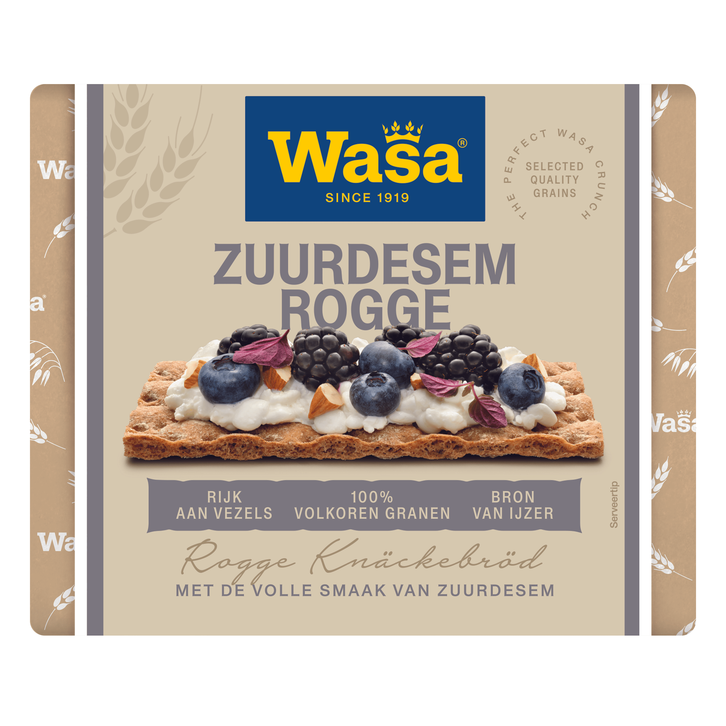 Wasa Knäckebröd Zuurdesem Rogge