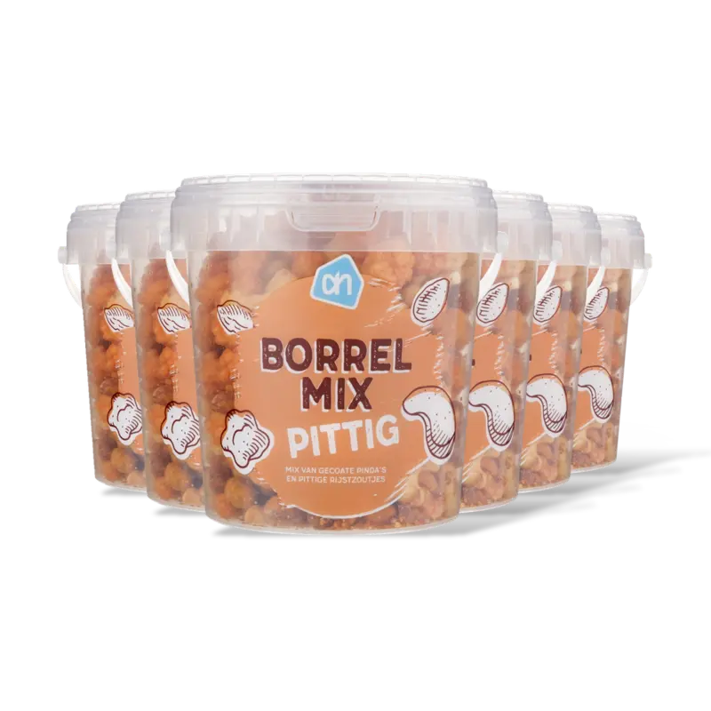 AH Borrelmix pittig 6-pack