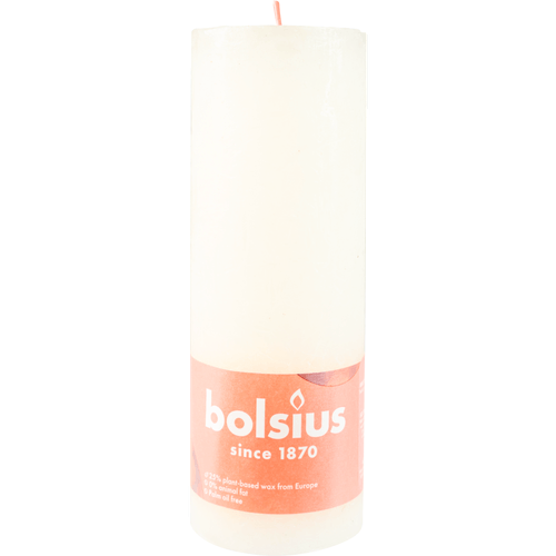 Bolsius Kaars rustiek ivoor