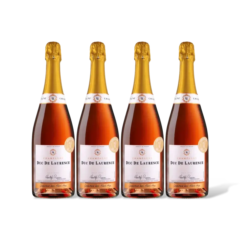 AH Excellent Champagne brut rosé 4 flessen