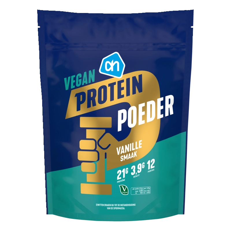 AH Vegan protein poeder vanille smaak