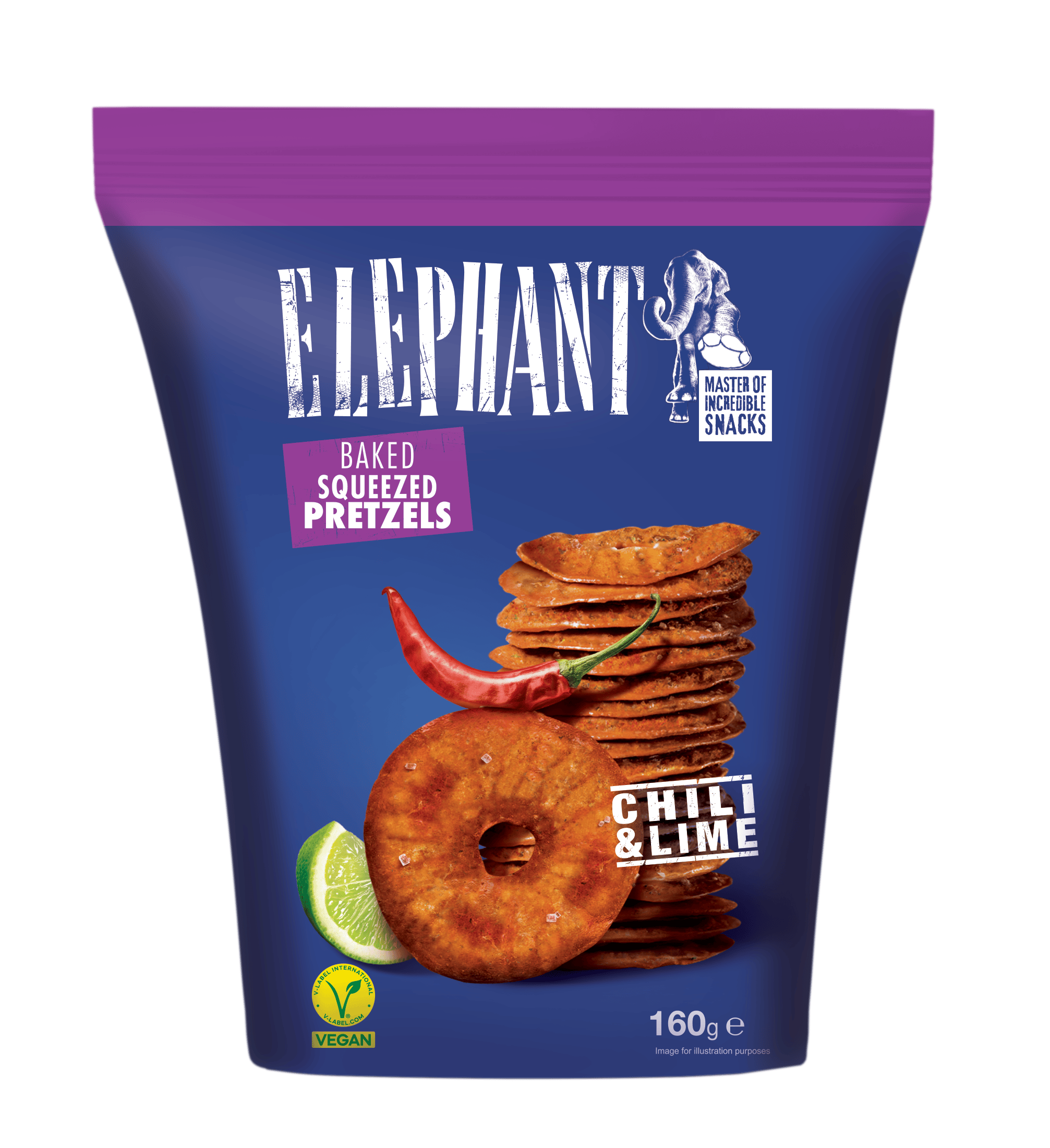 Elephant Pretzels chili Lime