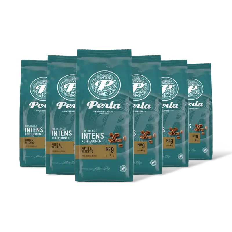 Perla Huisblends Intens koffiebonen 6-pack