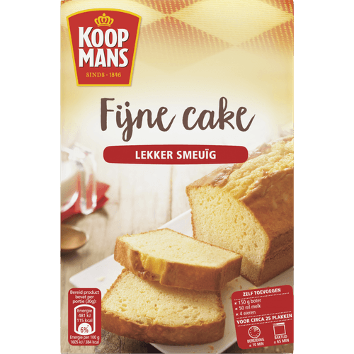 Koopmans Fijne cake mix