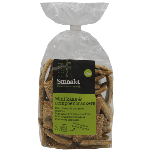 Smaakt Mini crackers kaas/pompoen