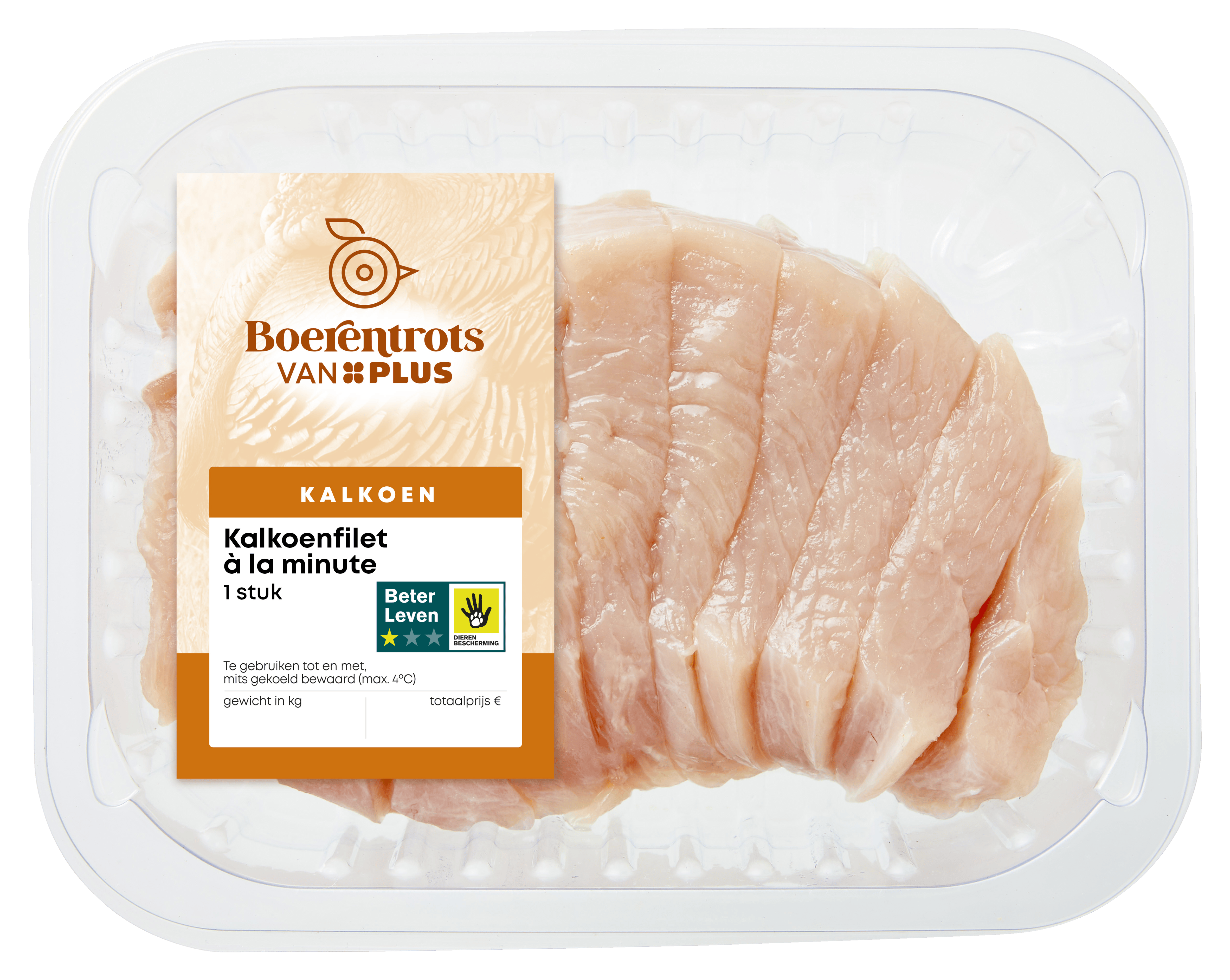 PLUS Boerentrots Kalkoenfilet à la minute