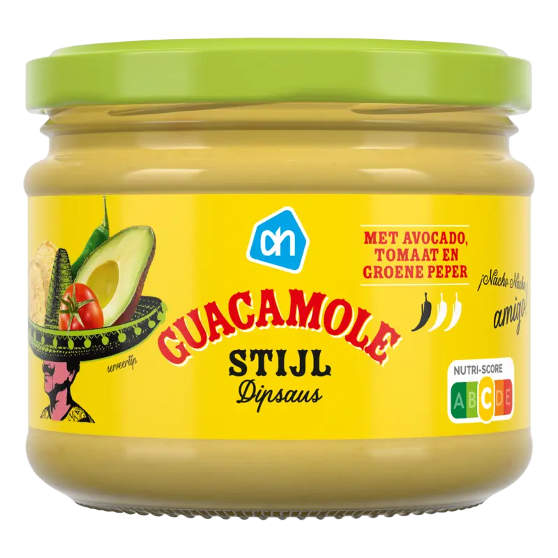 AH Guacamole stijl dipsaus