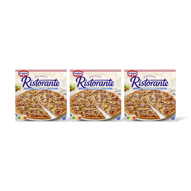Dr. Oetker Ristorante pizza tonno 3-pack