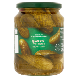 G'woon Augurken Mid Zoetzuur