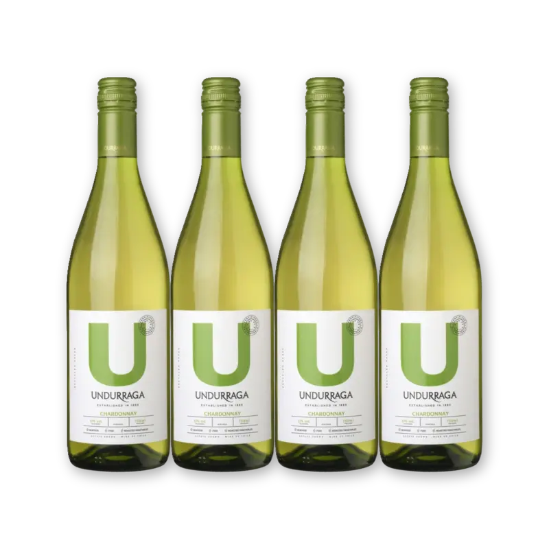 Undurraga Undurraga Chardonnay 4 flessen