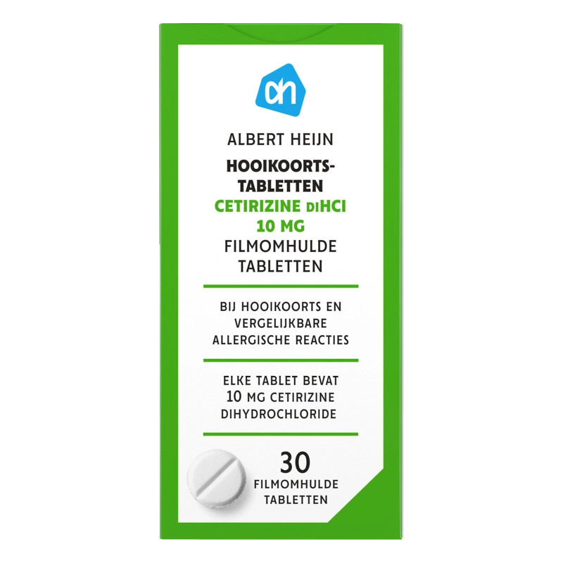 AH Hooikoortstabletten cetirizine 10mg