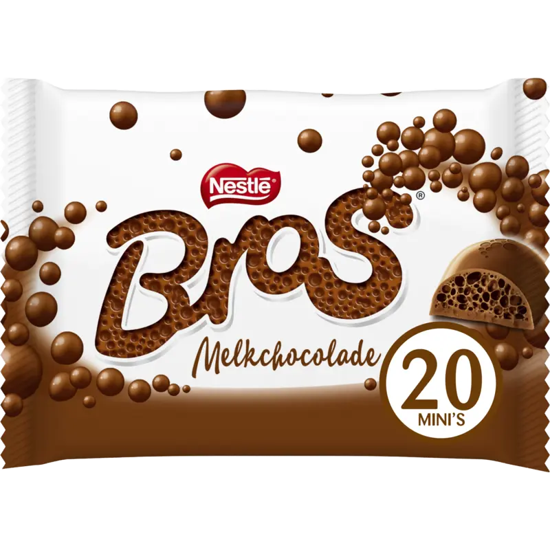 Bros Mini melkchocolade uitdeelzak