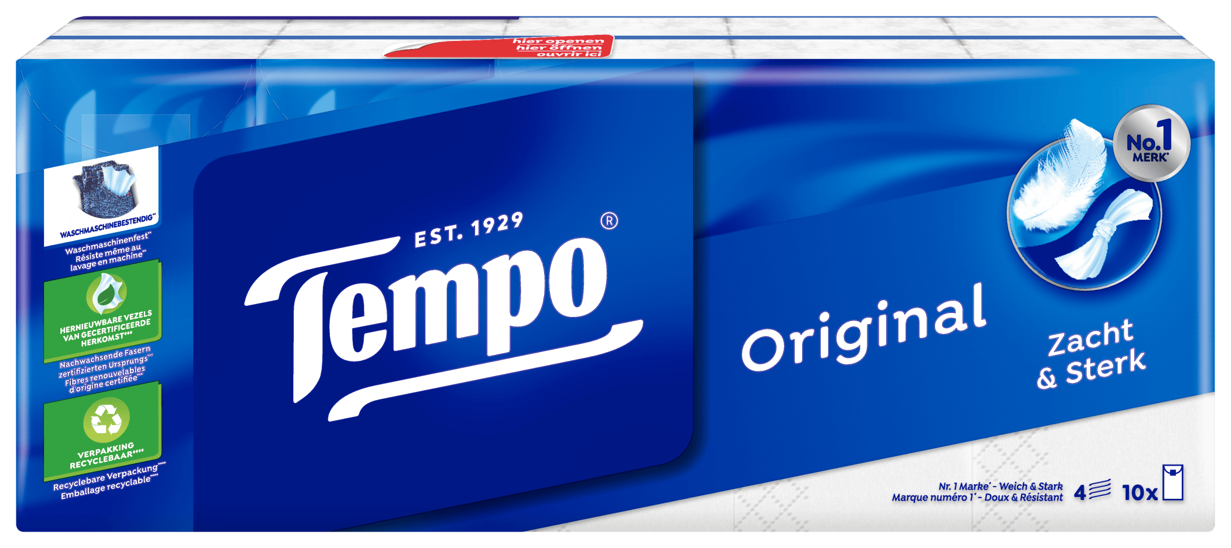 Tempo Zakdoek original