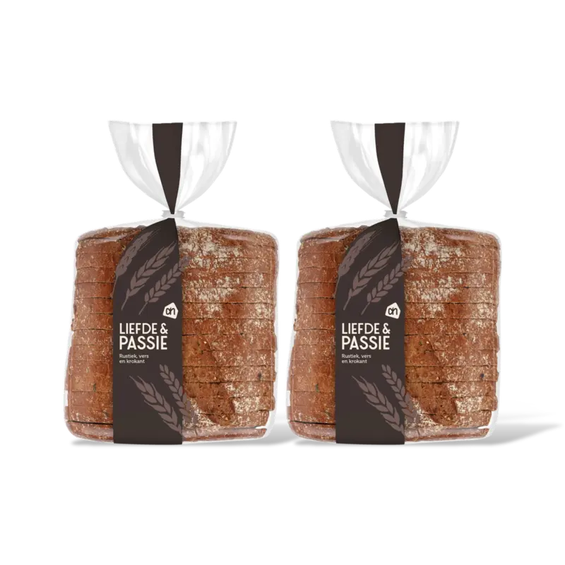 AH Liefde & Passie Meergranen ongesneden 2-pack