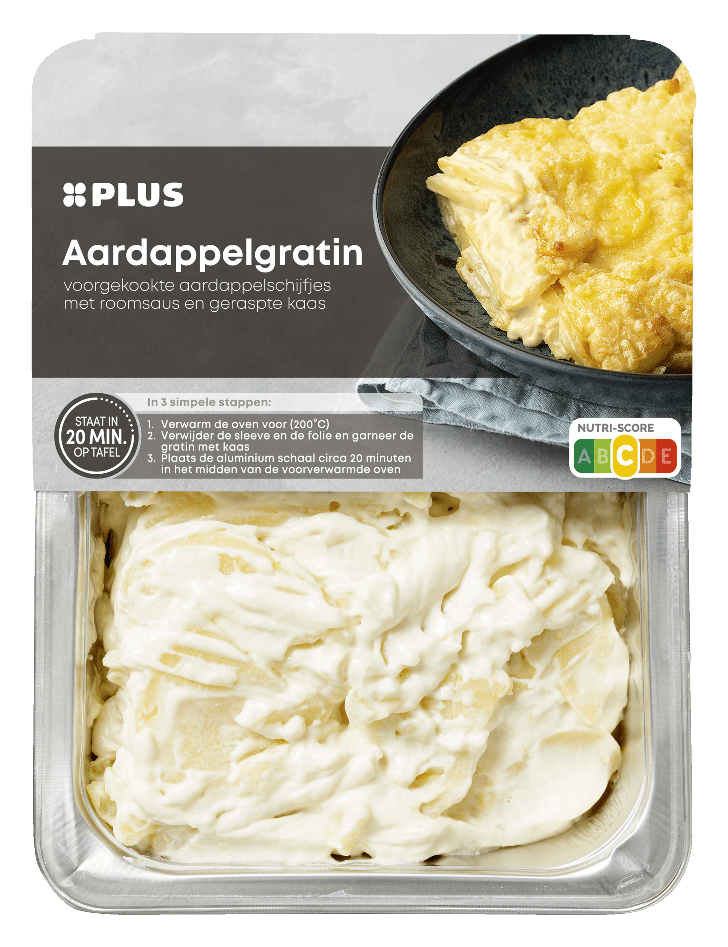 PLUS Aardappelgratin naturel