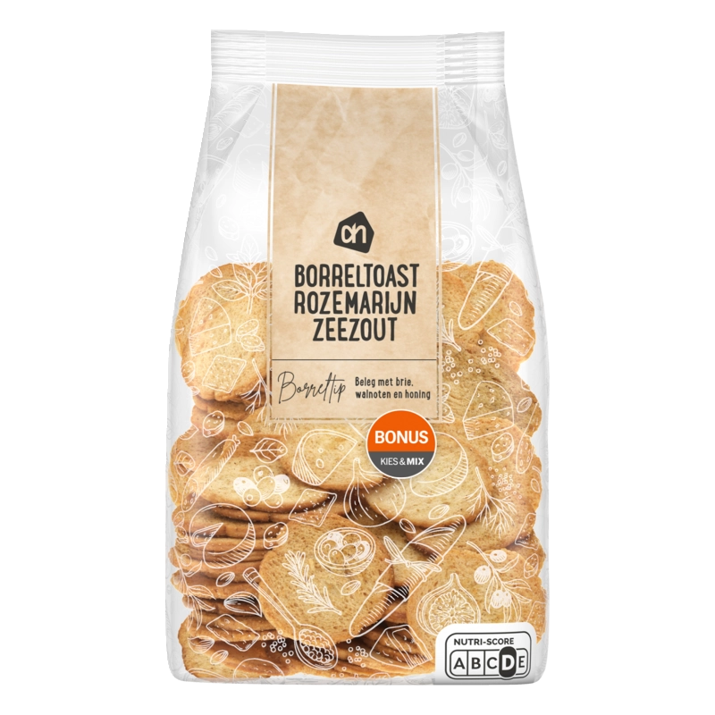 AH Borreltoast rozemarijn zeezout