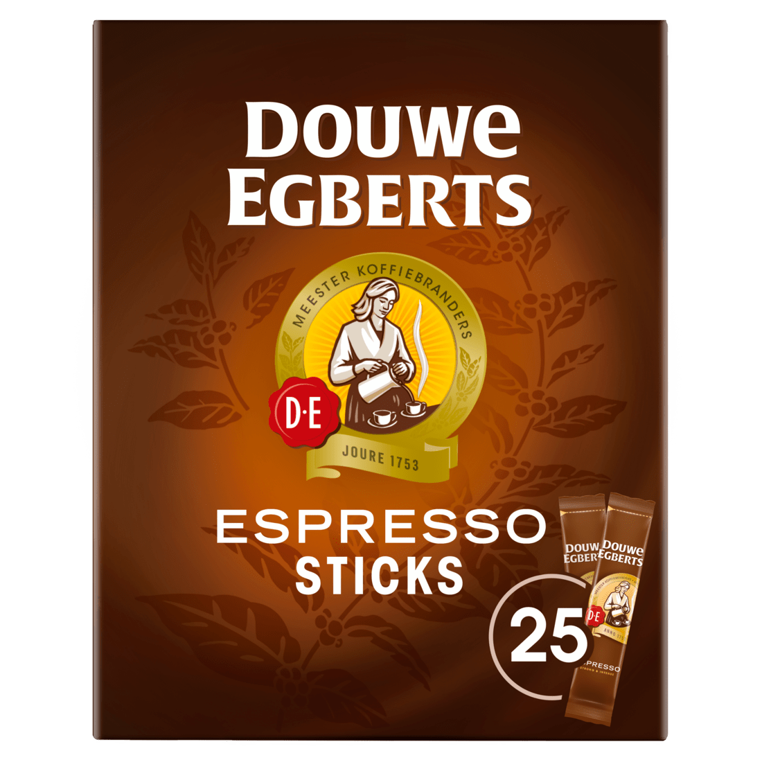 Douwe Egberts Espresso sticks oploskoffie