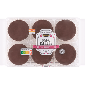Jumbo Gang Makers met Frambozenvulling 225 g