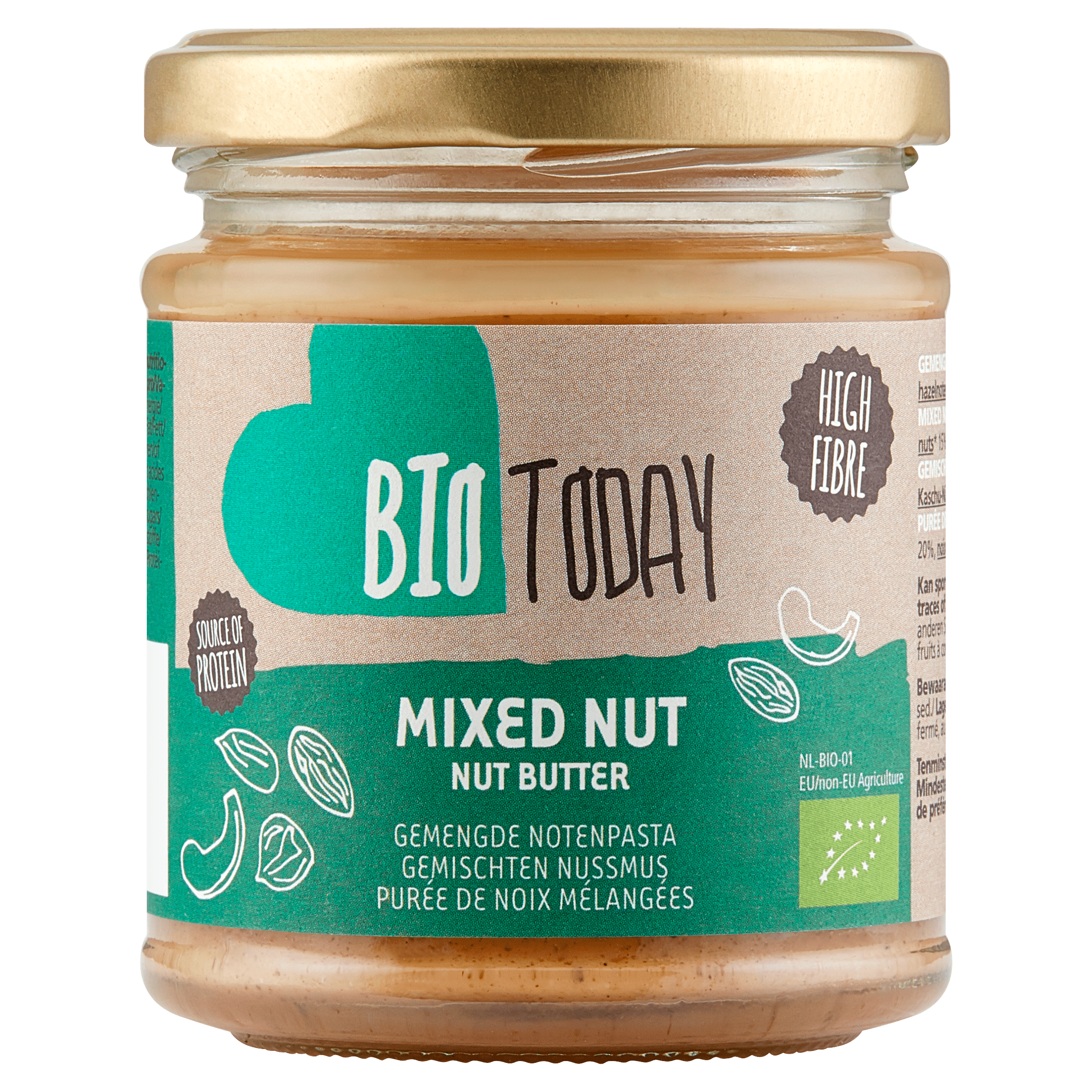 BioToday Gemengde notenpasta bio