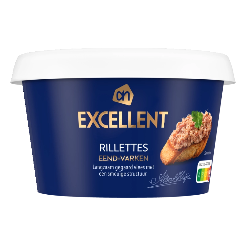 AH Excellent Rillette eend-varken
