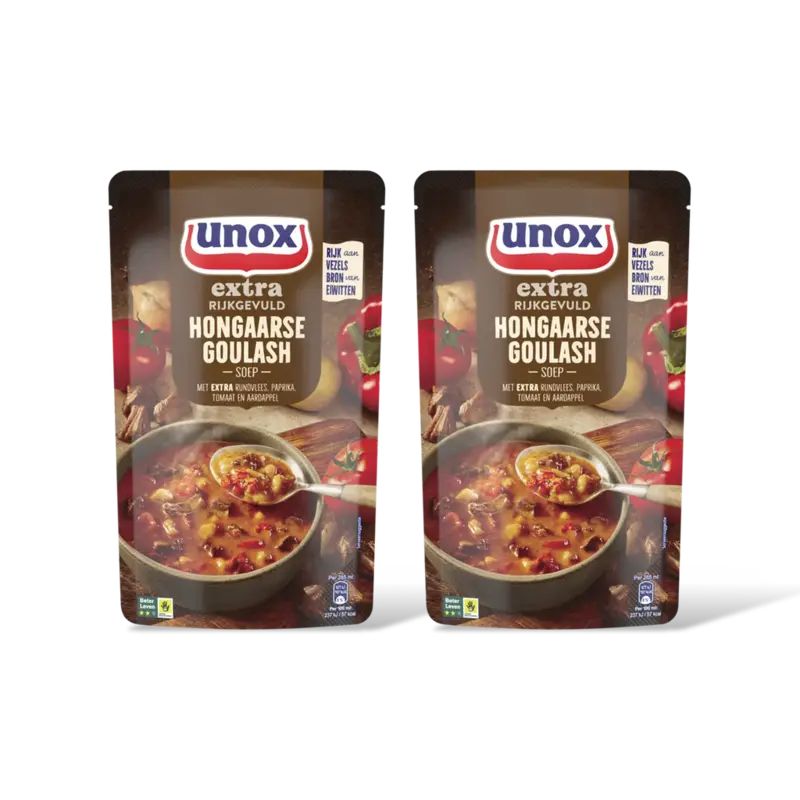 Unox Hongaarse goulash soep 2-pack