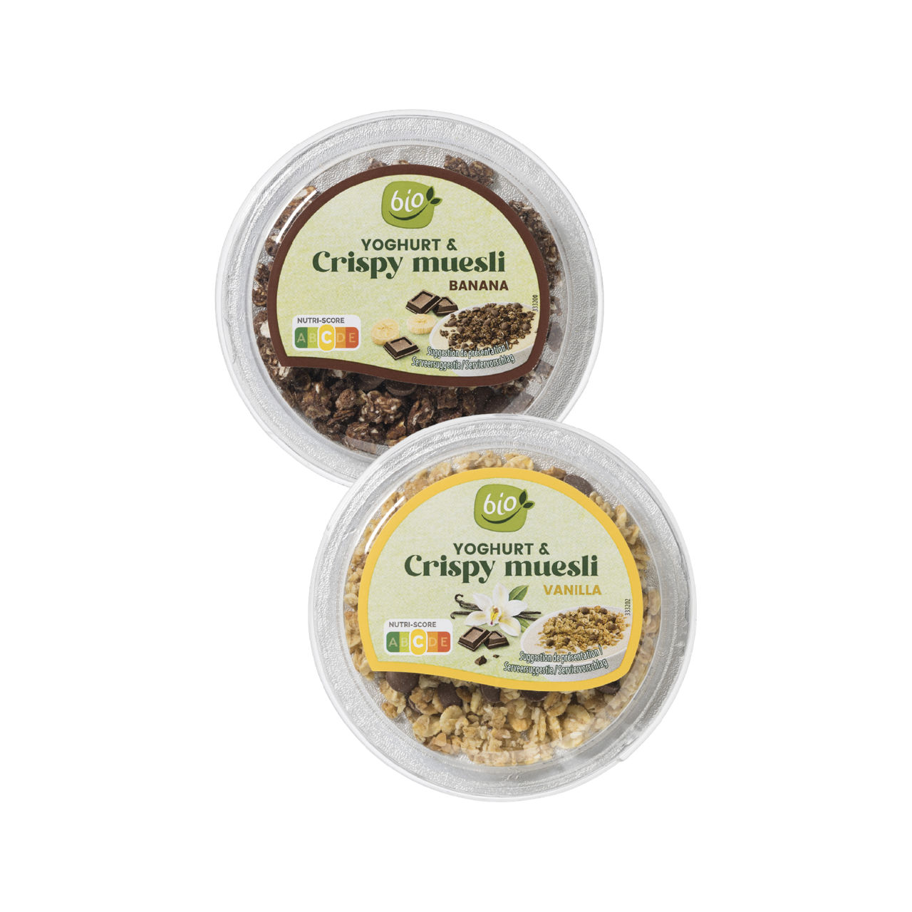 Biologische yoghurt met muesli