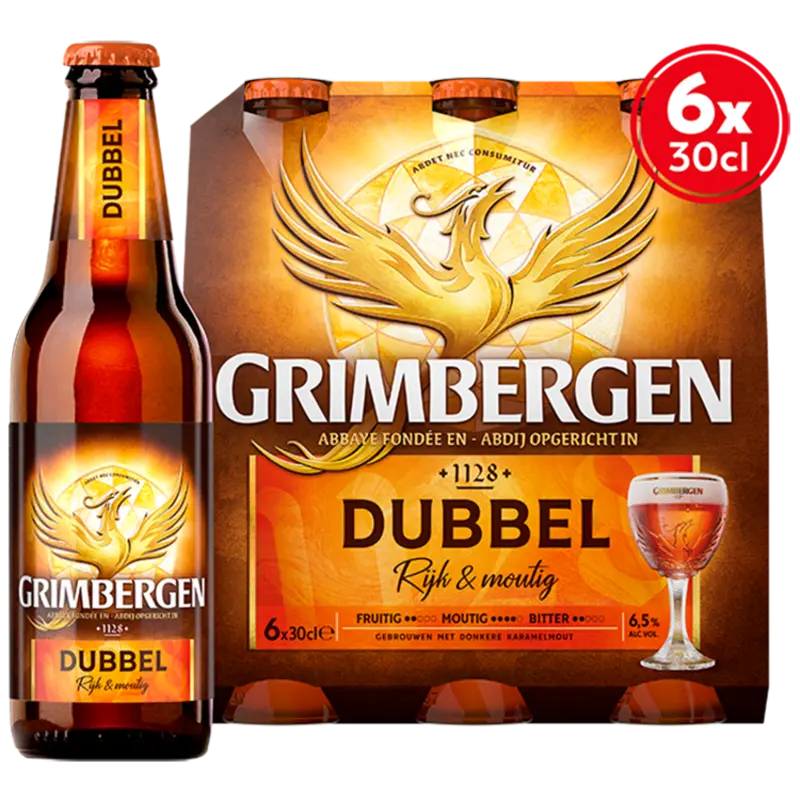 Grimbergen Dubbel speciaalbier 6-pack