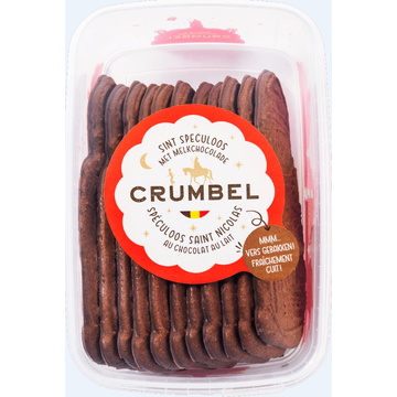 Crumbel Sint Speculoos met Melkchocolade 340g