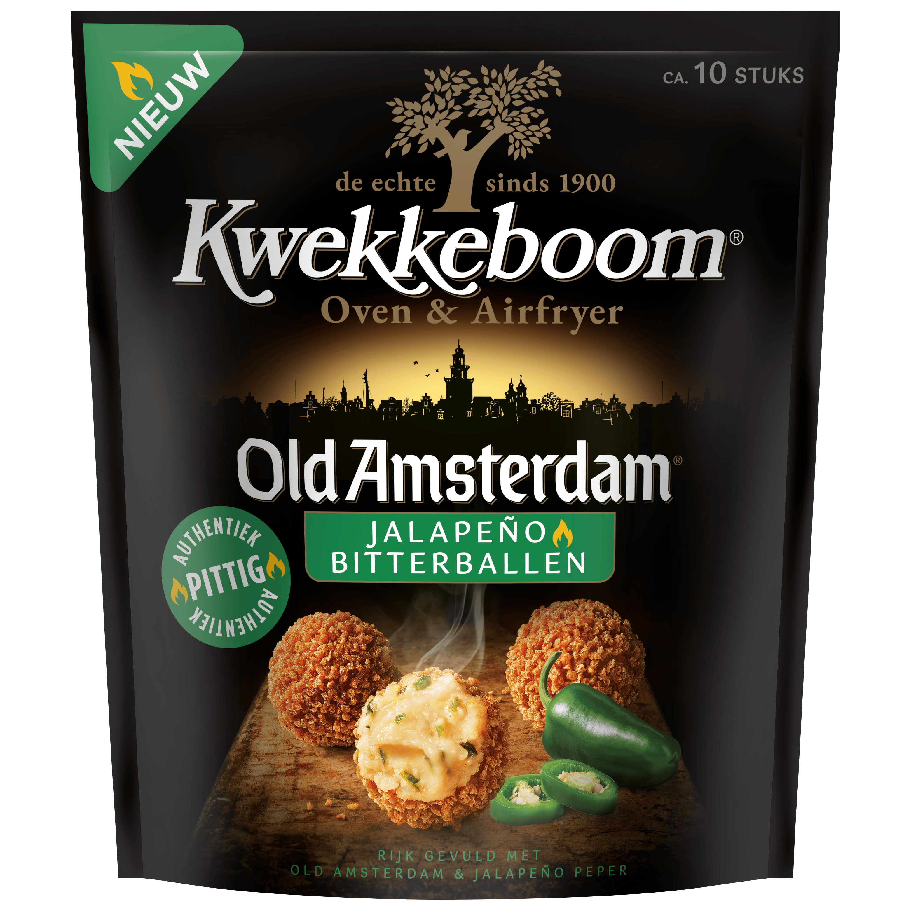 Kwekkeboom O&A Old Amsterdam Jalapeno Bitterbal