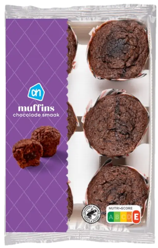 AH Mini muffins chocolade smaak