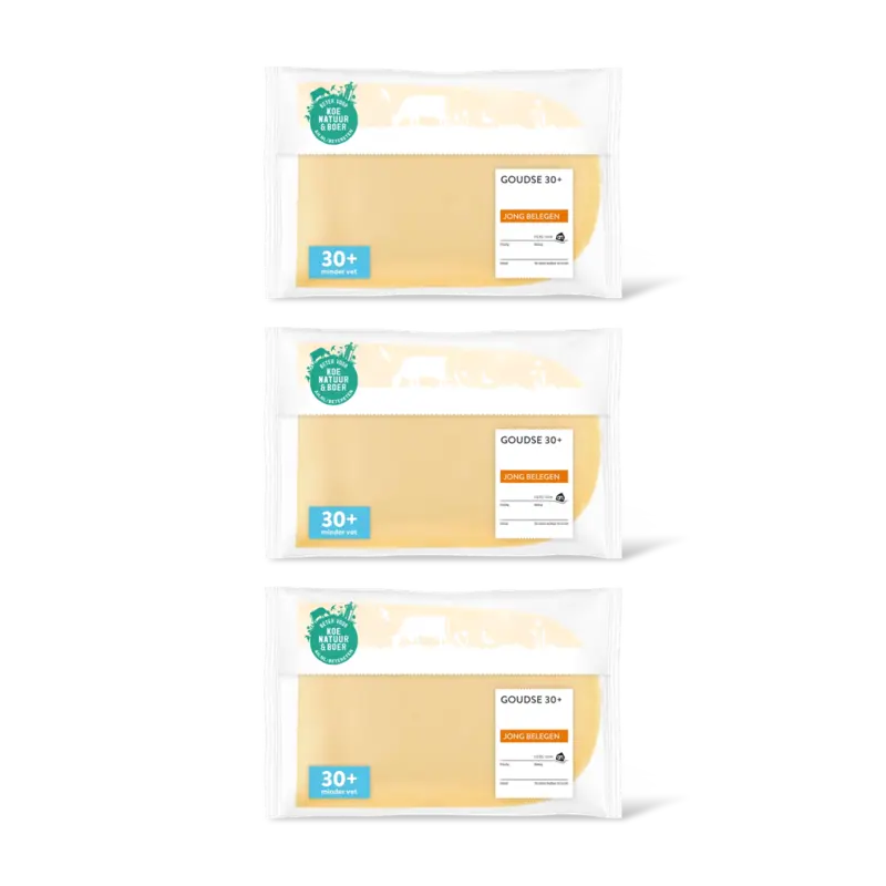 AH Goudse jong belegen 30+ plakken 3-pack