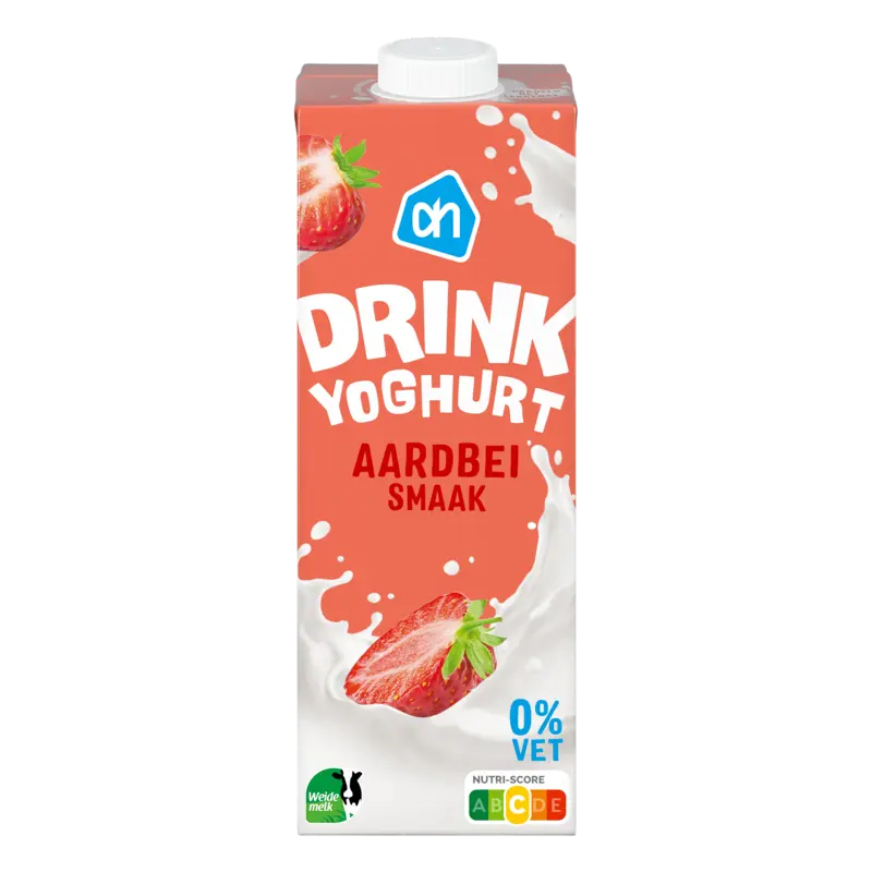 AH Yoghurtdrink aardbeismaak