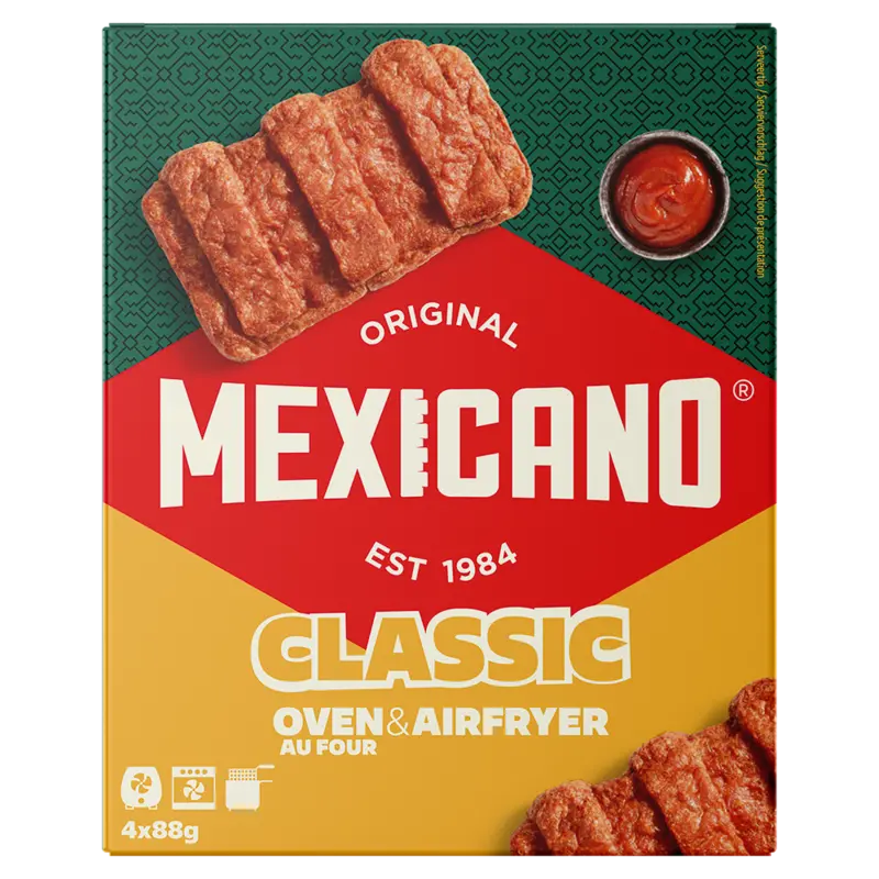 Mexicano Classic oven & airfryer snacks