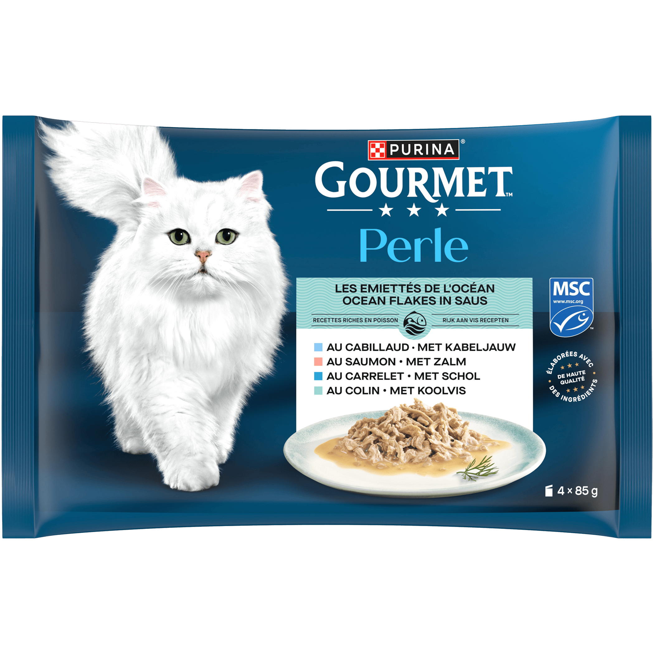 Gourmet Perle maaltijdzakjes ocean flakes saus
