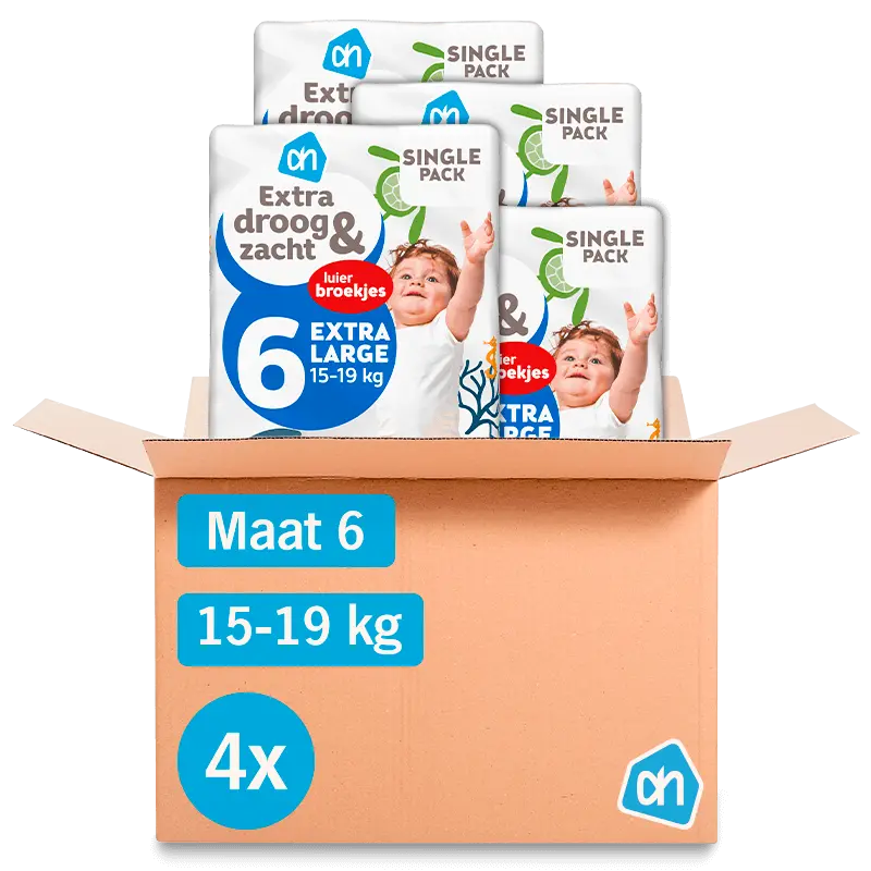 AH EDEZ luierbroekjes maat 6 4-pack