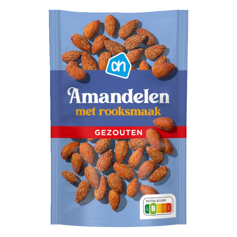 AH Amandelen met rooksmaak gezouten