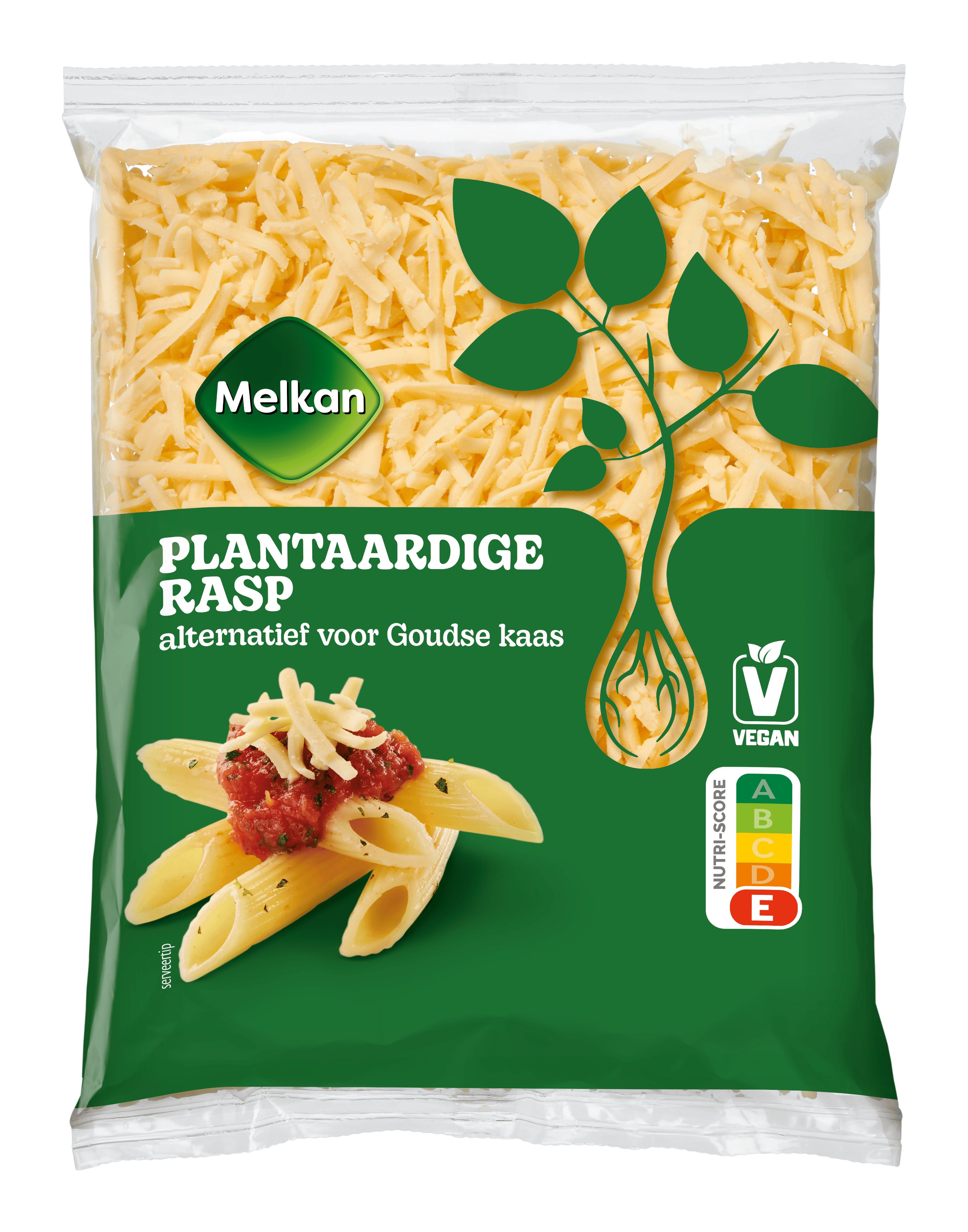 Melkan Plantaardige rasp Gouda