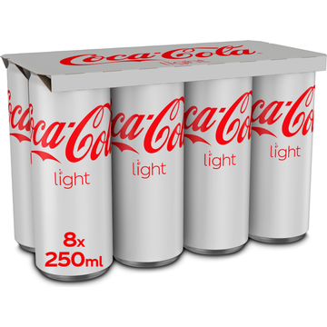 Coca-Cola Light 8 x 250 ml