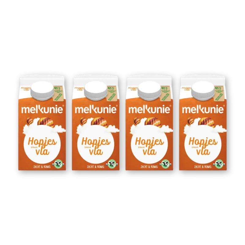 Melkunie Hopjes vla 4-pack