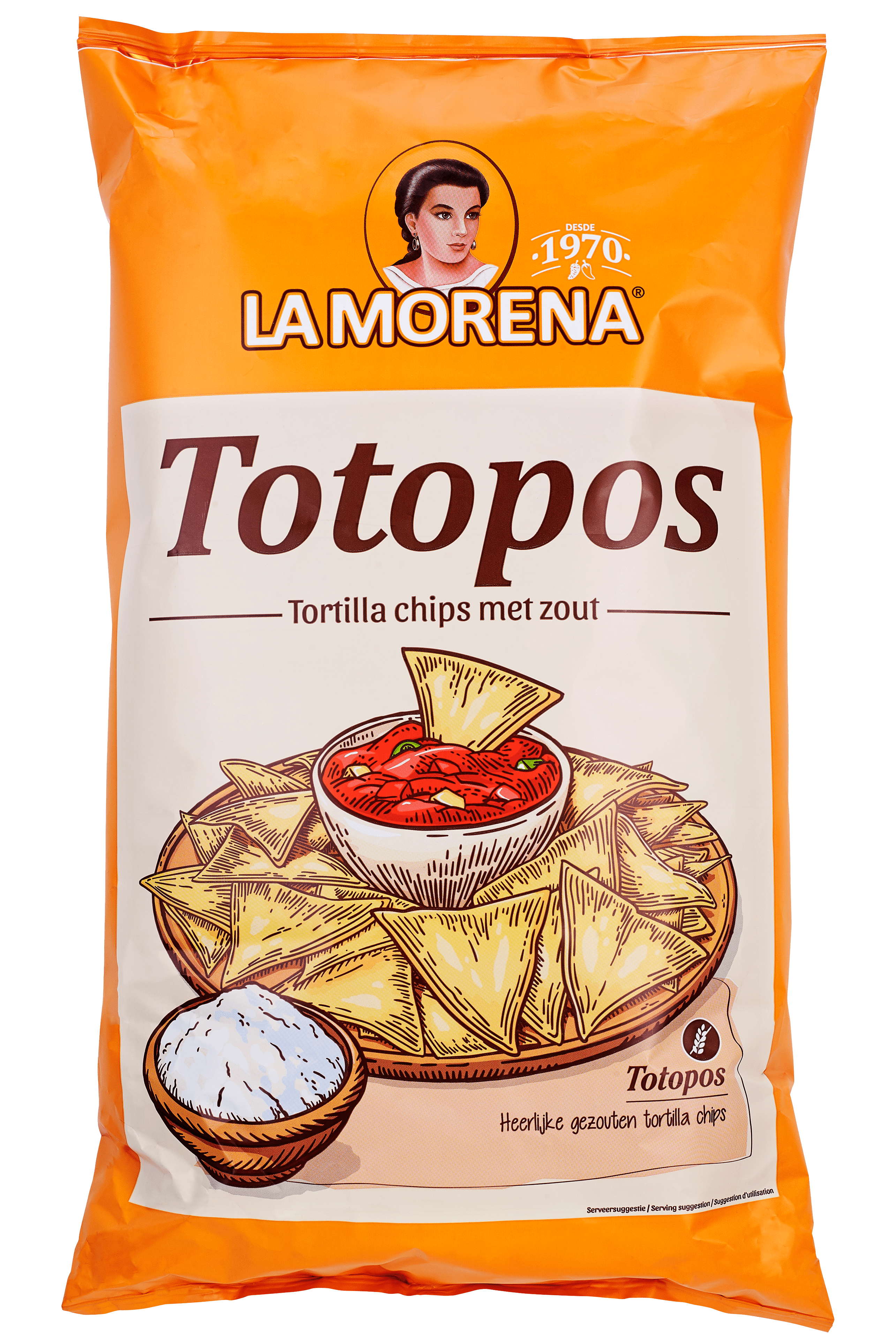 La Morena Chips Salted