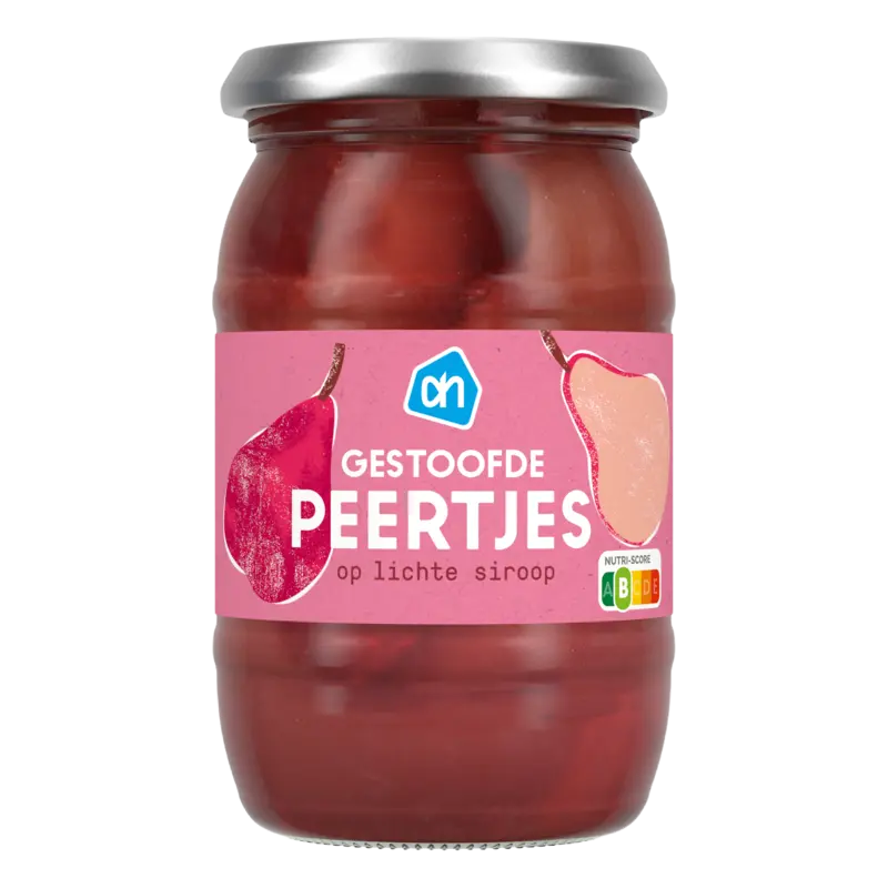 AH Gestoofde peertjes op lichte siroop