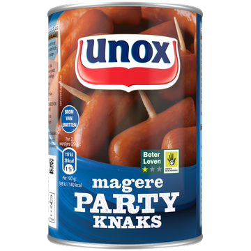 Unox Knakworst Magere Party Knaks 400 g