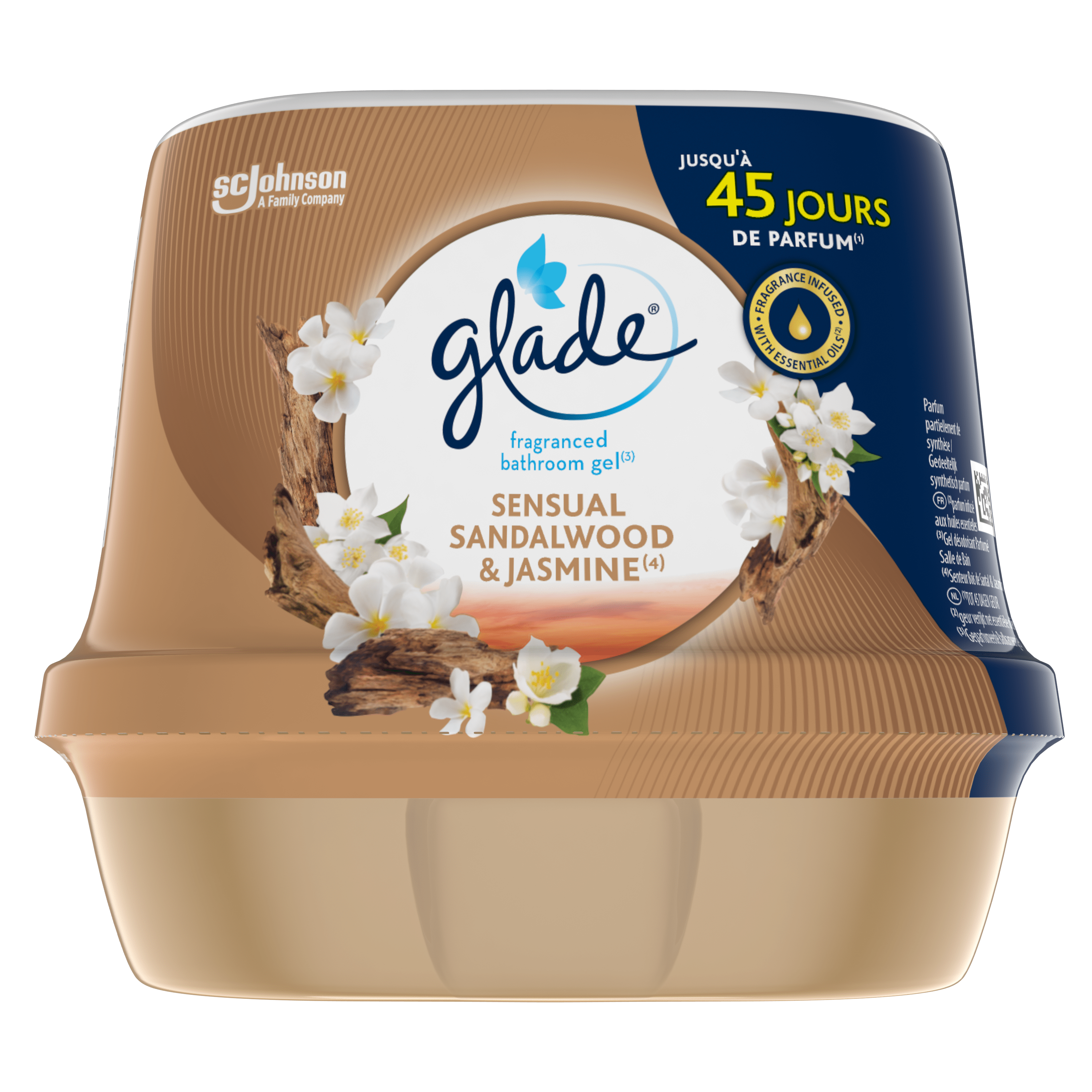 Glade by Brise Bathroomgel sensual sandalwood jasmine