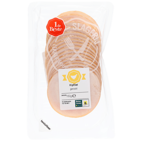 1 de Beste Kipfilet gerookt