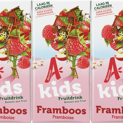 Appelsientje Kids fruitdrink framboos 6 st.