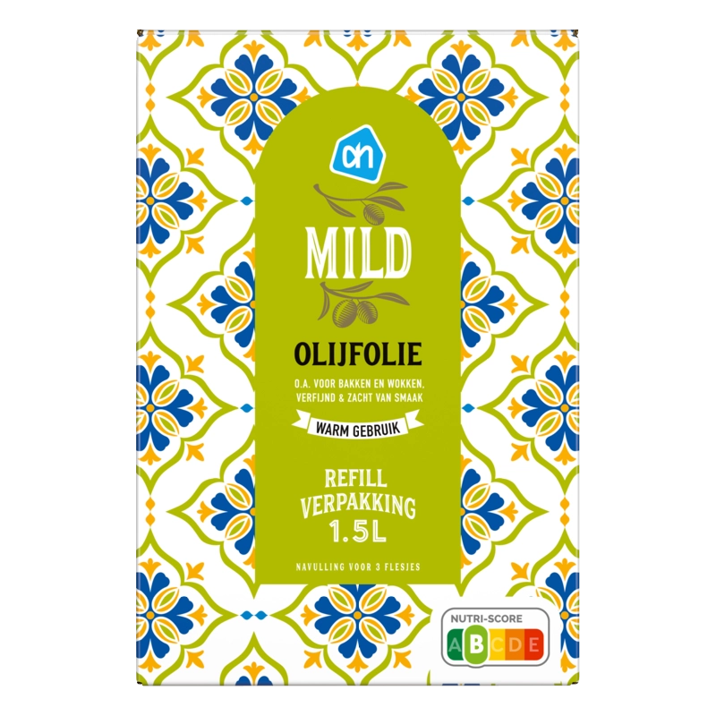 AH Mild olijfolie navulverpakking