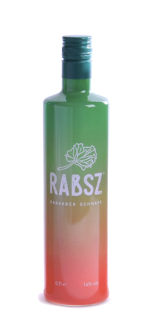 Rabsz Rabarber Schnaps