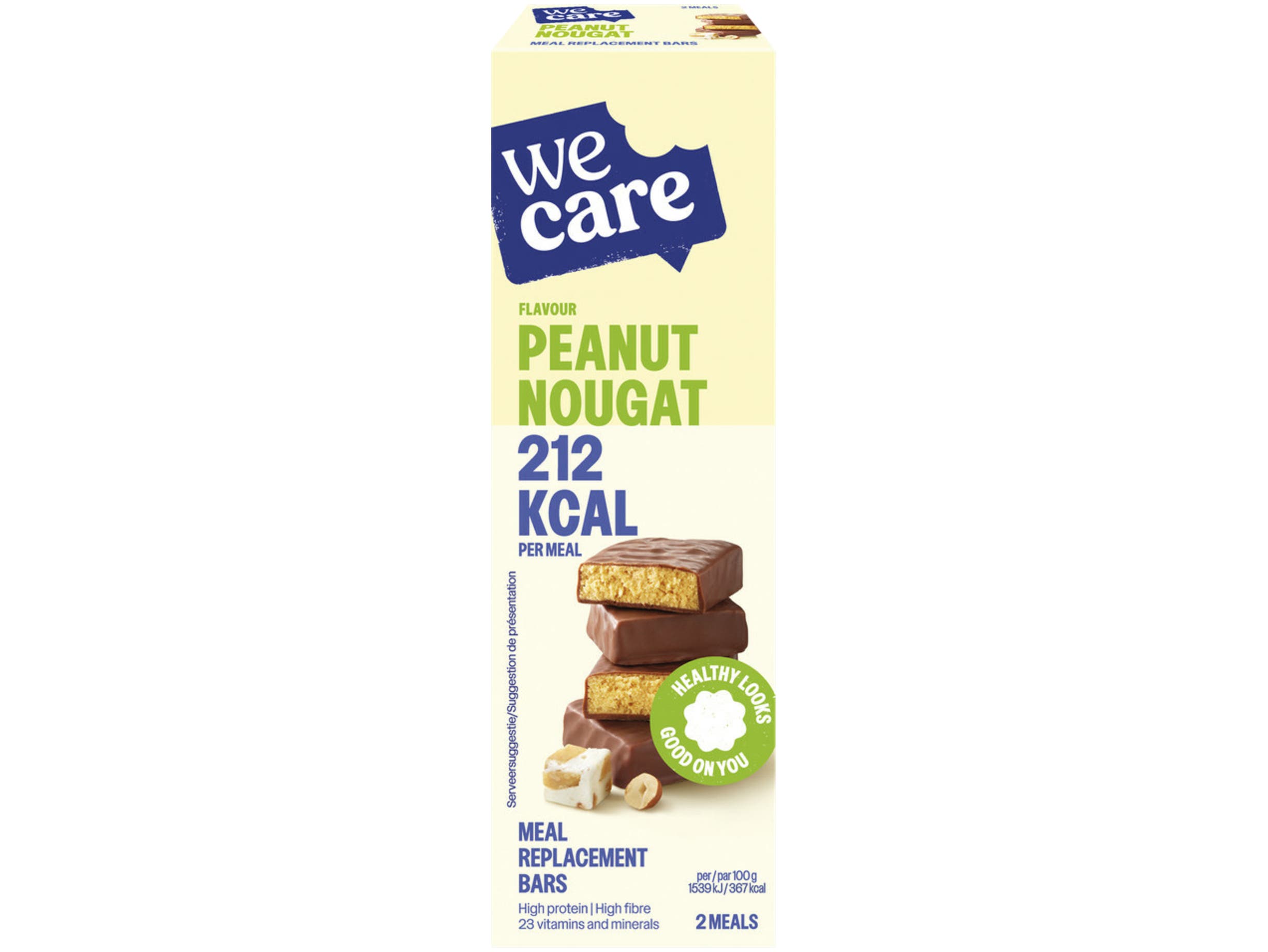 Meal replacement bar pinda nougat